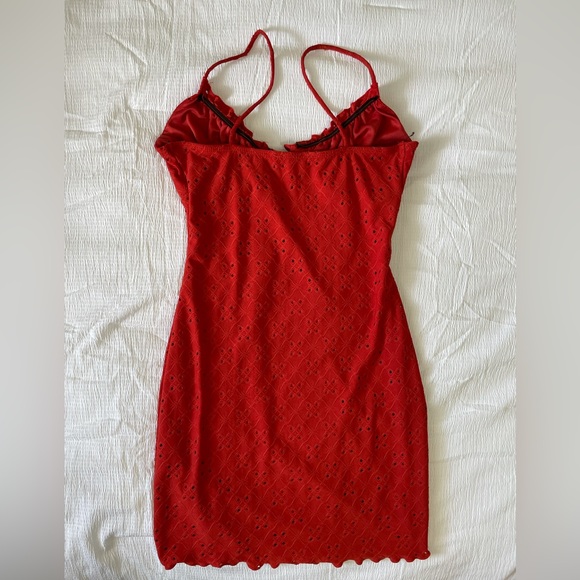 Red Miny Dress - Picture 3 of 3